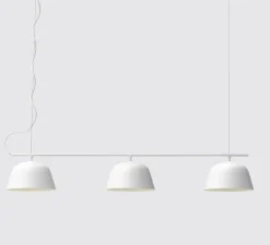 Suspension, Ambit Rail, blanc, L126cm, H20cm - Muuto