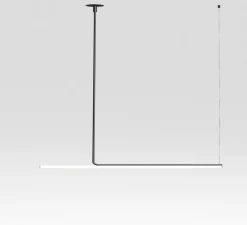 Suspension, Ambrosia 180-80, noir, LED, 2700K, 3042 lm, L180cm, H86,6cm - Marset