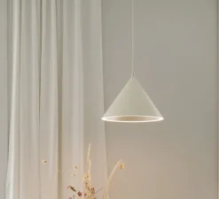 Suspension*Woud Suspension, Annular, small, , LED, 3000K, 523lm, Ø32cm, H23,8cm - blanc