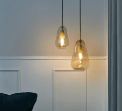 Suspension*Nuura Suspension, Anoli Small, , Ø16cm, H31,5cm - or, fumé