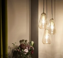 Suspension*Nuura Suspension, Anoli Small, , Ø16cm, H31,5cm - or, fumé