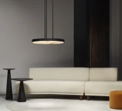 Suspension, Anvers Large, bronze, LED, dim, 2700K, lm, Ø54,5cm, H6,9cm - CTO lighting