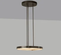 Suspension, Anvers Large, bronze, LED, dim, 2700K, lm, Ø54,5cm, H6,9cm - CTO lighting