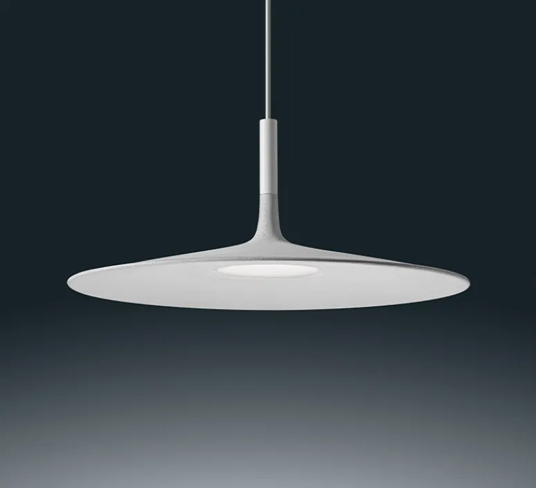 Suspension*Foscarini Suspension, Aplomb Large, , LED, 2700K, 1279lm, Ø45cm, H20cm - blanc