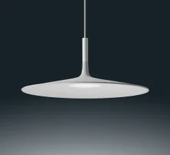 Suspension, Aplomb Large, variable, blanc, LED, 2700K, 1279lm, Ø45cm, H20cm - Foscarini