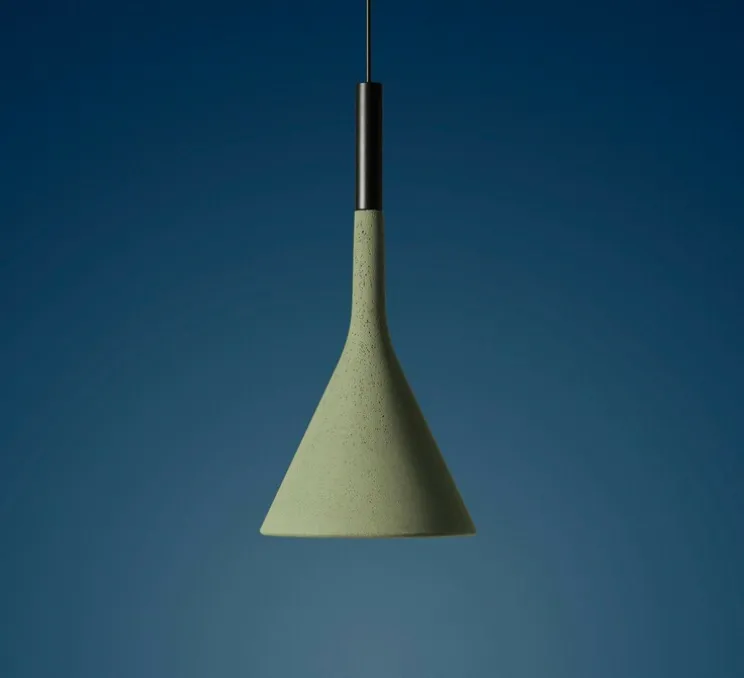 Suspension, Aplomb, vert, Ø17cm, H36cm - Foscarini