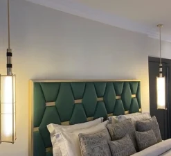 Suspension*Bert frank Suspension, Arbor, , Ø17cm, H75cm - laiton, noir