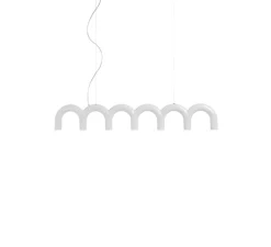 Suspension*Oblure Suspension, Arch, , L125,5cm, H20cm - blanc