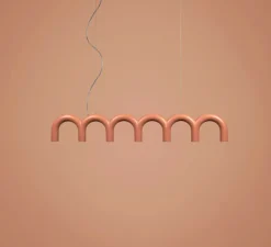 Suspension*Oblure Suspension, Arch, , L125,5cm, H20cm - Rose nude