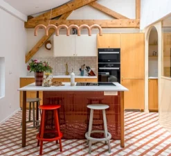 Suspension*Oblure Suspension, Arch, , L125,5cm, H20cm - Rose nude