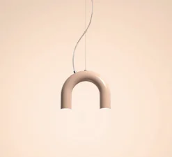 Suspension, Arch Single, Rose nude, L25,5cm, H20,5cm - Oblure