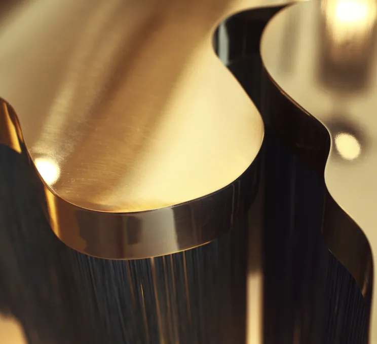 Suspension, Arcipelago Maiorca, cognac, LED, 3000K, 1800lm, Ø34cm, H34cm - Contardi