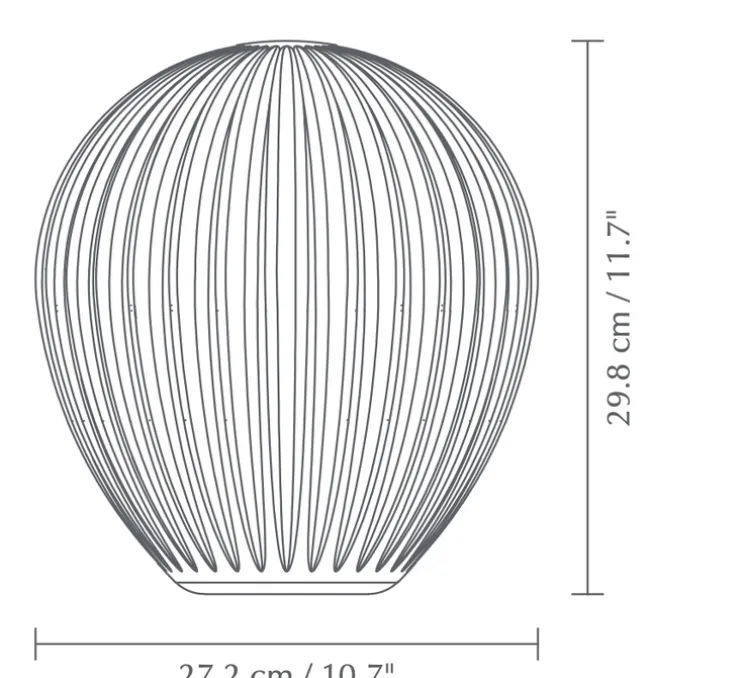 Suspension, around the world, laiton brossé, Ø27,2cm, H29,8cm - Umage