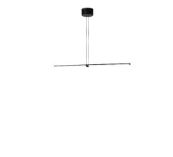 Suspension*Flos Suspension, Arrangements (line), , LED, 2700K, 1296lm, L170,6cm, H2cm - noir
