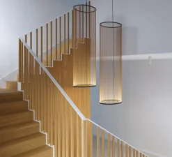 Suspension, Array, 1825, beige, LED, dim, 2700K, 3993 lm, Ø55cm, H193cm - Vibia