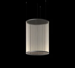 Suspension, Array, 1830, beige, LED, dim, casambi, 2700K, 6050 lm, Ø83cm, H113cm - Vibia