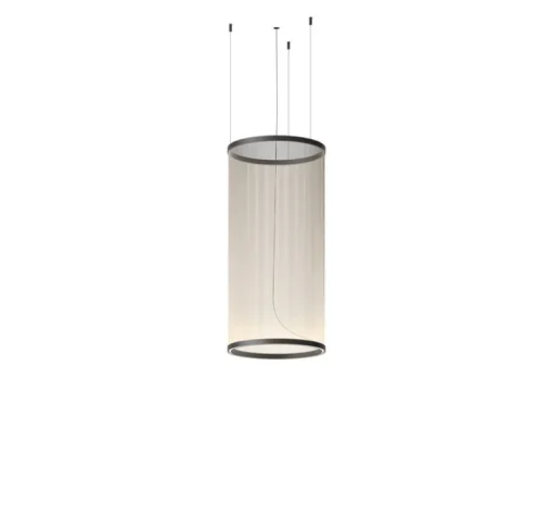 Suspension*Vibia Suspension, Array, 1820, , rosace en surface, LED, dim, 1-10V, 2700K, 3993 lm, Ø55cm, H113cm - beige