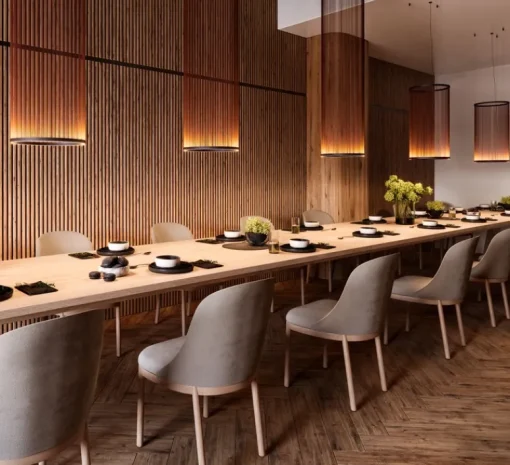 Suspension*Vibia Suspension, Array, 1830, , LED, dim, casambi, 2700K, 6050 lm, Ø83cm, H113cm - terracotta