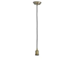 Suspension, Art, Laiton vieilli, Ø5,5cm, H5,5cm - Faro