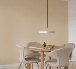 Suspension*Umage Suspension, Asteria Medium, blanc , LED, 3000k, 1300lm, Ø43cm, H14,3cm - perle