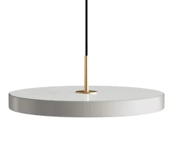 Suspension*Umage Suspension, Asteria Medium, , LED, 3000K, 1300lm, Ø43cm, H14cm - brume et laiton