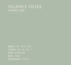 Suspension*Umage Suspension, Asteria Medium, et laiton, LED, 3000K, 1300lm, Ø43cm, H14cm - Olive