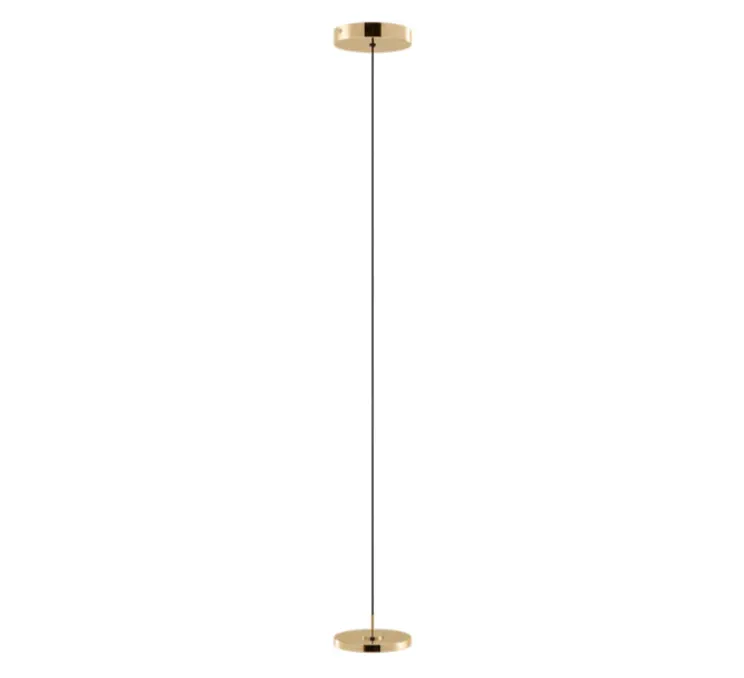 Suspension, Asteria Micro, laiton, LED, dim, 3000K, 450 lm, Ø15cm, H5,7cm - Umage