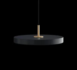 Suspension*Umage Suspension, Asteria Mini, , LED, 3000K, 900lm, Ø31cm, H14cm - gris anthracite