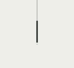 Suspension*Lodes Suspension, A-Tube Nano cluster 5 pièces avec rosace, , LED, 2700K, 450 lm, Ø10cm, H60cm - noir mat