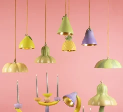 Suspension*Seletti Suspension, Aubergine, Vitamin, , Ø15cm, H16cm - violet