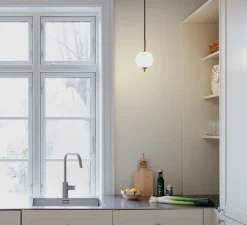 Suspension*Umage Suspension, Audrey 1, , LED, 2700K, 460 lm, Ø12cm, H22,5cm - laiton