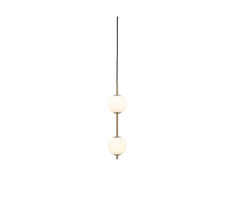 Suspension*Umage Suspension, Audrey 2, , LED, 2700K, 1080 lm, Ø12cm, H49cm - laiton