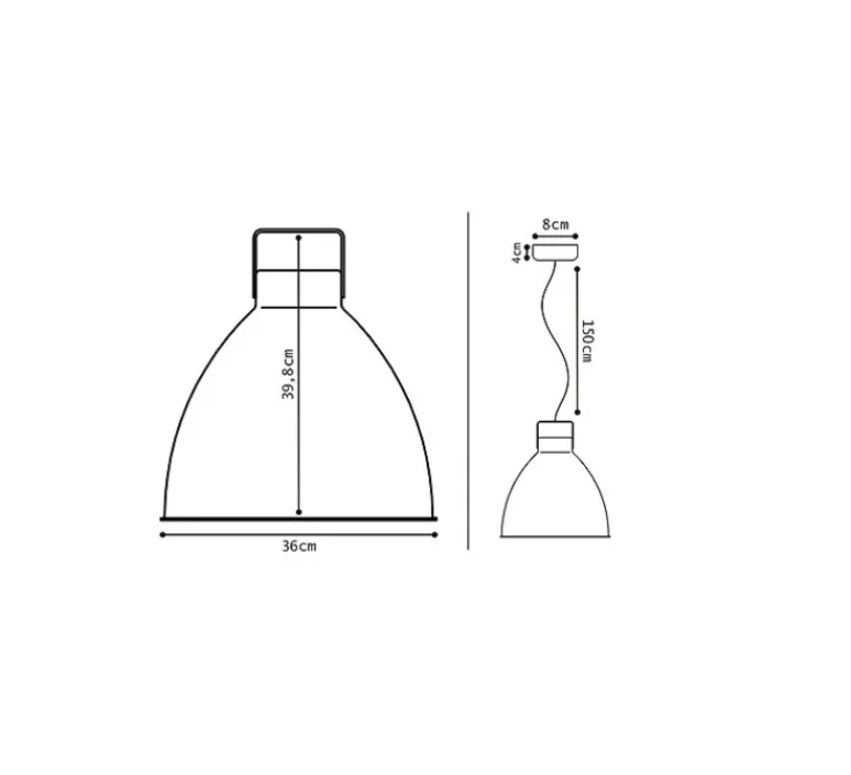 Suspension*Jieldé Suspension, Augustin 360, , Ø36cm, H39,8cm - bourgogne, mat