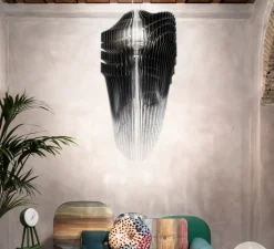 Suspension*Slamp Suspension, Avia S, , Ø35cm, H32cm - noir