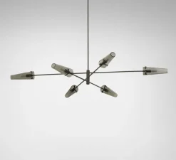 Suspension*CTO lighting suspension, AXIS suspension large, , L172cm, H19cm - bronze