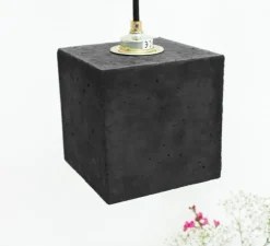 Suspension*GANTLights Suspension, [B1], , L14cm, H14cm - gris foncé, laiton