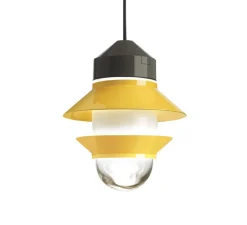 Suspension*Marset Suspension, baladeuse d'extérieur, Santorini, IP65, , H25,8cm - moutarde