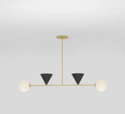 Suspension, Balancing Variations, noir, L110cm, H69cm - Atelier Areti