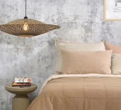 Suspension, Bali L, naturel, Ø87cm, H20cm - Good&Mojo