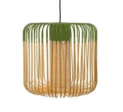 Suspension, Bamboo light outdoor M, vert, Ø45cm, H40cm - Forestier