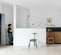 Suspension, Bamboo Light S, noir, H23cm, Ø35cm - Forestier