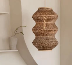 Suspension*Good&Mojo Suspension, Barbados XL, , Ø40cm, H69cm - naturel et marron