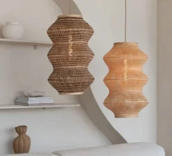 Suspension*Good&Mojo Suspension, Barbados XL, , Ø40cm, H69cm - naturel et marron