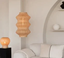 Suspension, Barbados XL, naturel, Ø40cm, H69cm - Good&Mojo