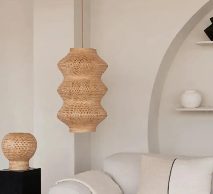 Suspension, Barbados XL, naturel, Ø40cm, H69cm - Good&Mojo