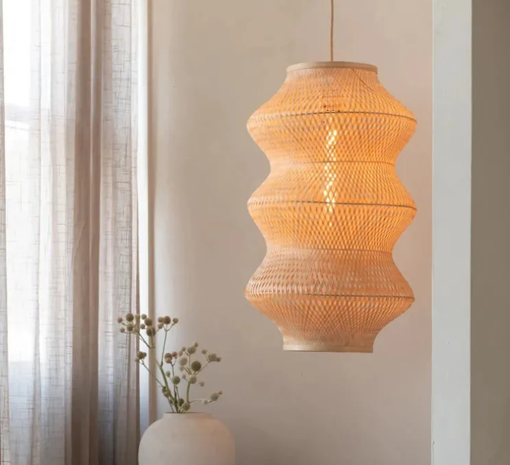 Suspension, Barbados XL, naturel, Ø40cm, H69cm - Good&Mojo