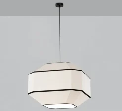 Suspension*ACB Suspension, Bauhaus 60 kit noir, , Ø60cm, H37,6cm - noir et blanc