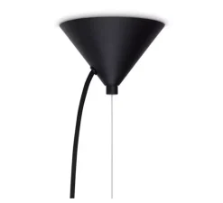 Suspension, Beat Stout, noir mat, laiton, LED, dim, 3000k, 800 lm, Ø52cm, H50cm - Tom Dixon