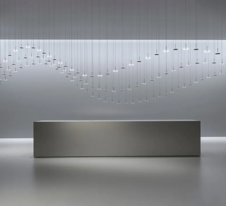 Suspension*Panzeri Suspension, Bella direct sans rosace, , IP40, LED, 2700K, 467lm, Ø10,1cm, H14cm - noir