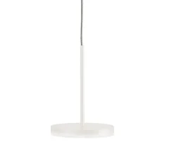 Suspension, Bella direct sans rosace, blanc, IP40, LED, 2700K, 467lm, Ø10,1cm, H14cm - PANZERI